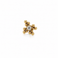 Bubbles Stud - Flat back