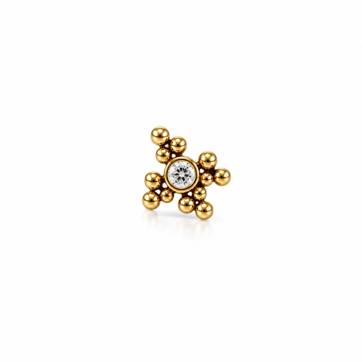 Bubbles Stud - Flat back
